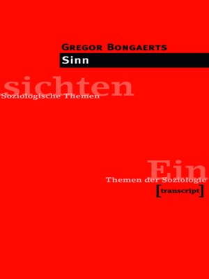 cover image of Sinn
